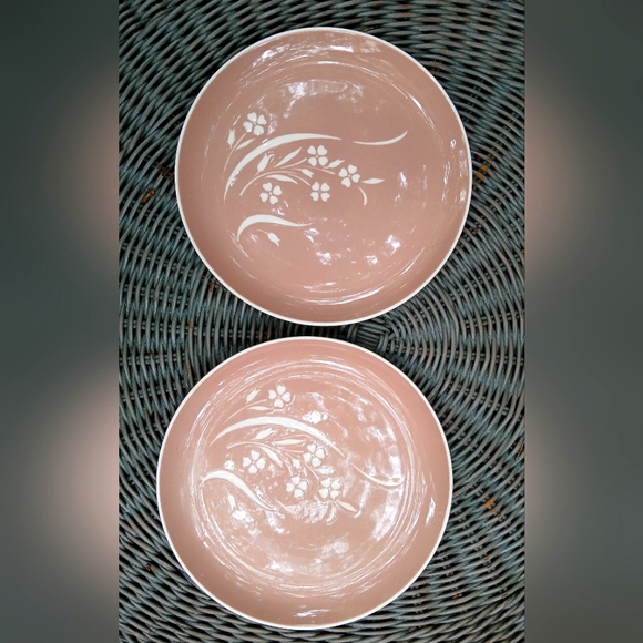 Harkerware Harker Ware Springtime Dinner Plates - Picture 1 of 13